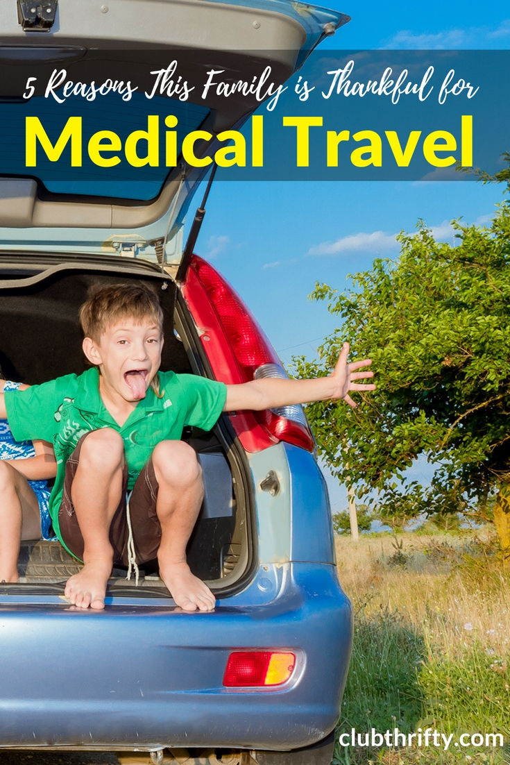 This family is forced to travel do to a rare medical condition, but their medical travel isn't all bad. Here's why they're thankful for it!