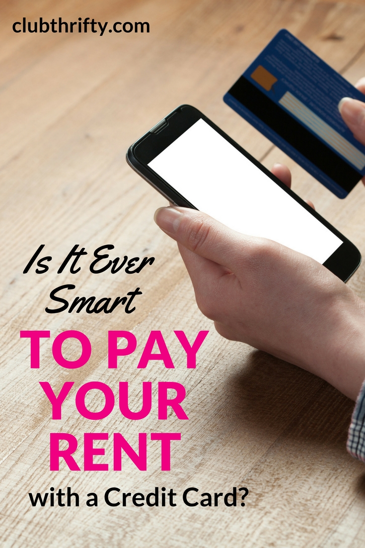 5 Ways to Pay Rent with a Credit Card Club Thrifty