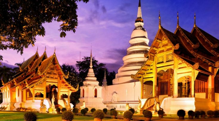 cheap places to travel - image of Chiang Mai tmeples