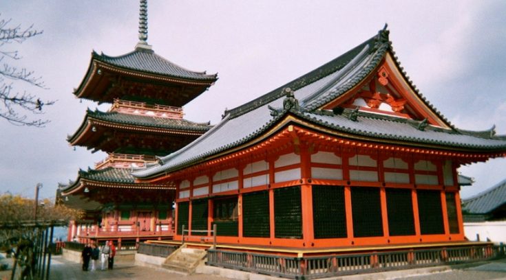 image of temple in Kyoto