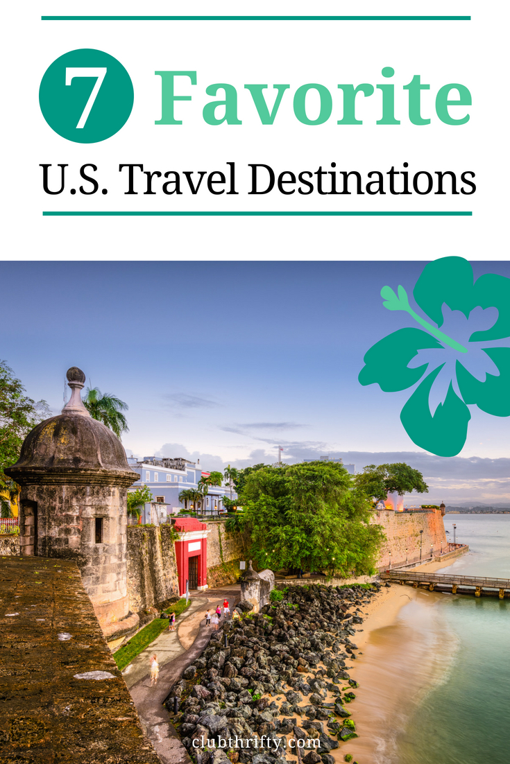 Looking for some great travel destinations in the U.S.? We've got your back. Here are 7 of my favorite travel spots in the United States!