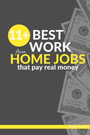 work from home jobs - photo of money