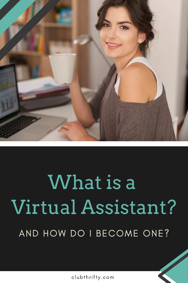 What is a Virtual Assistant - woman laptop and coffee
