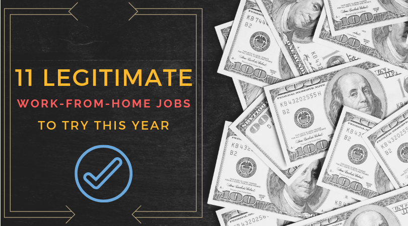 37 Amazing Work From Home Jobs in 2019