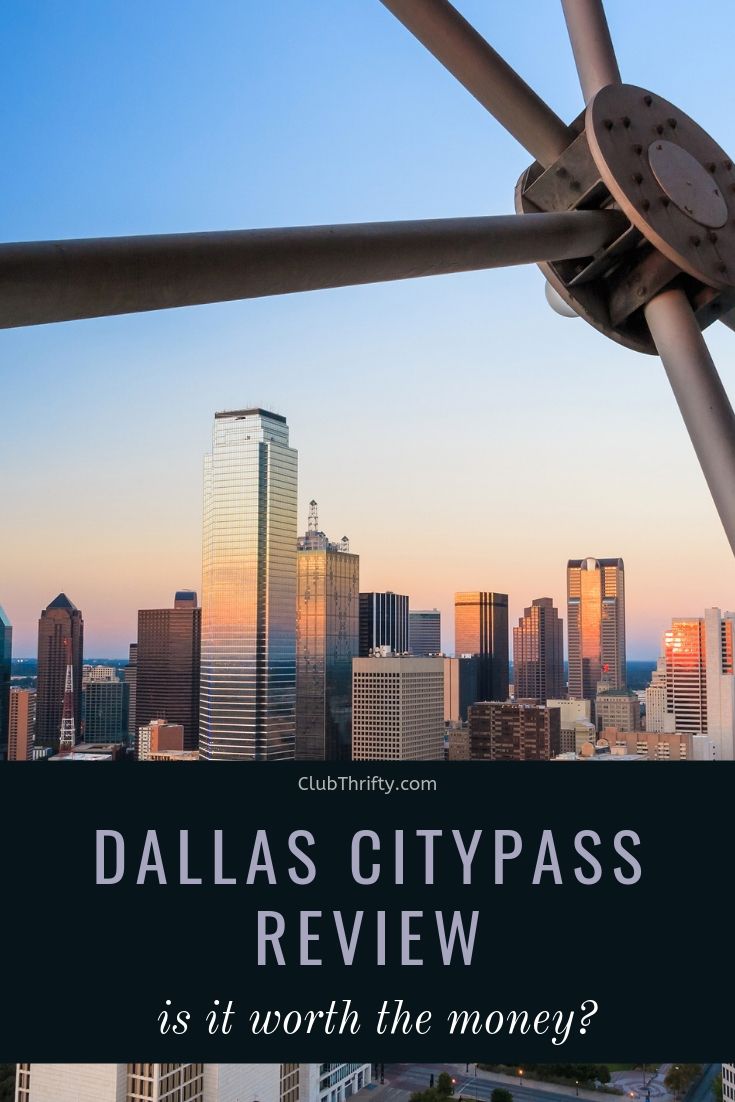 Dallas CityPASS Pin - picture of Dallas skyline