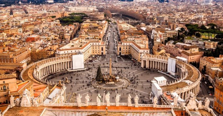 Go City Rome Explorer Pass - aerial picture of Vatican City
