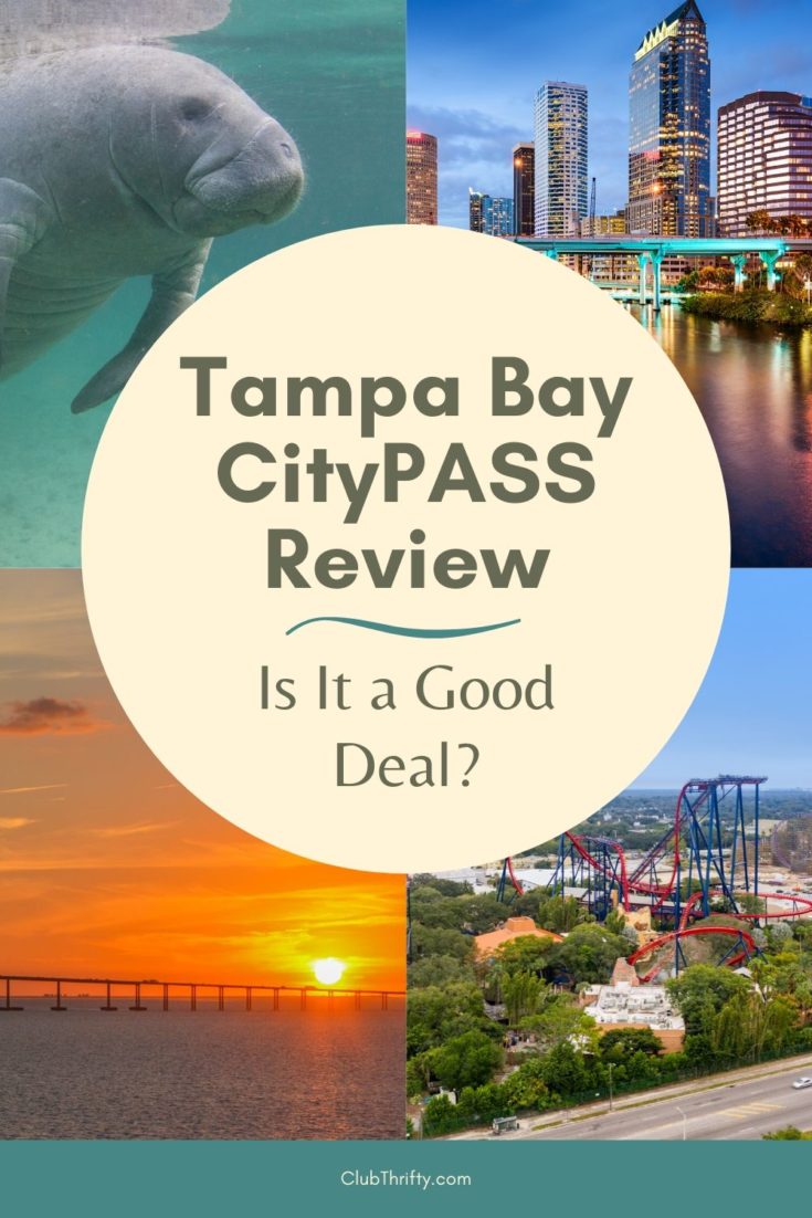 Tampa Bay CityPASS pin - pictures of Tampa area
