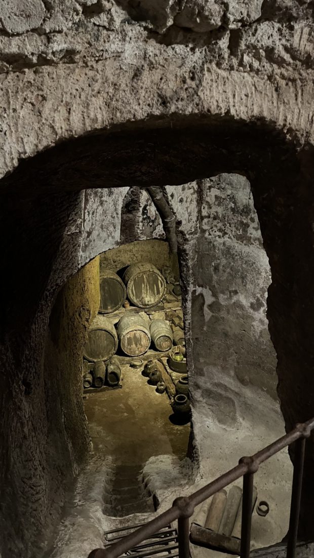 Underground caves in Orvieto
